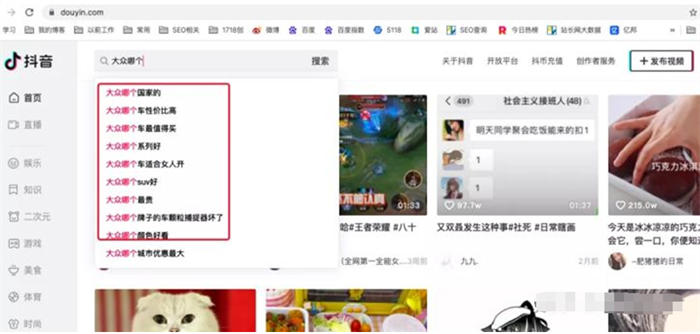 從(cóng)百度一下(xià)到抖音(yīn)搜索查找信息，研究用戶需求流量新機(jī)會 抖音(yīn)推廣 SEO推廣 第4張